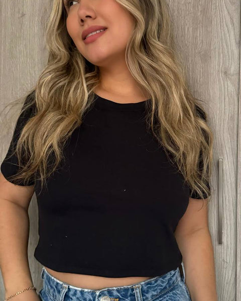 18025 BLUSA CORTA BURDA
