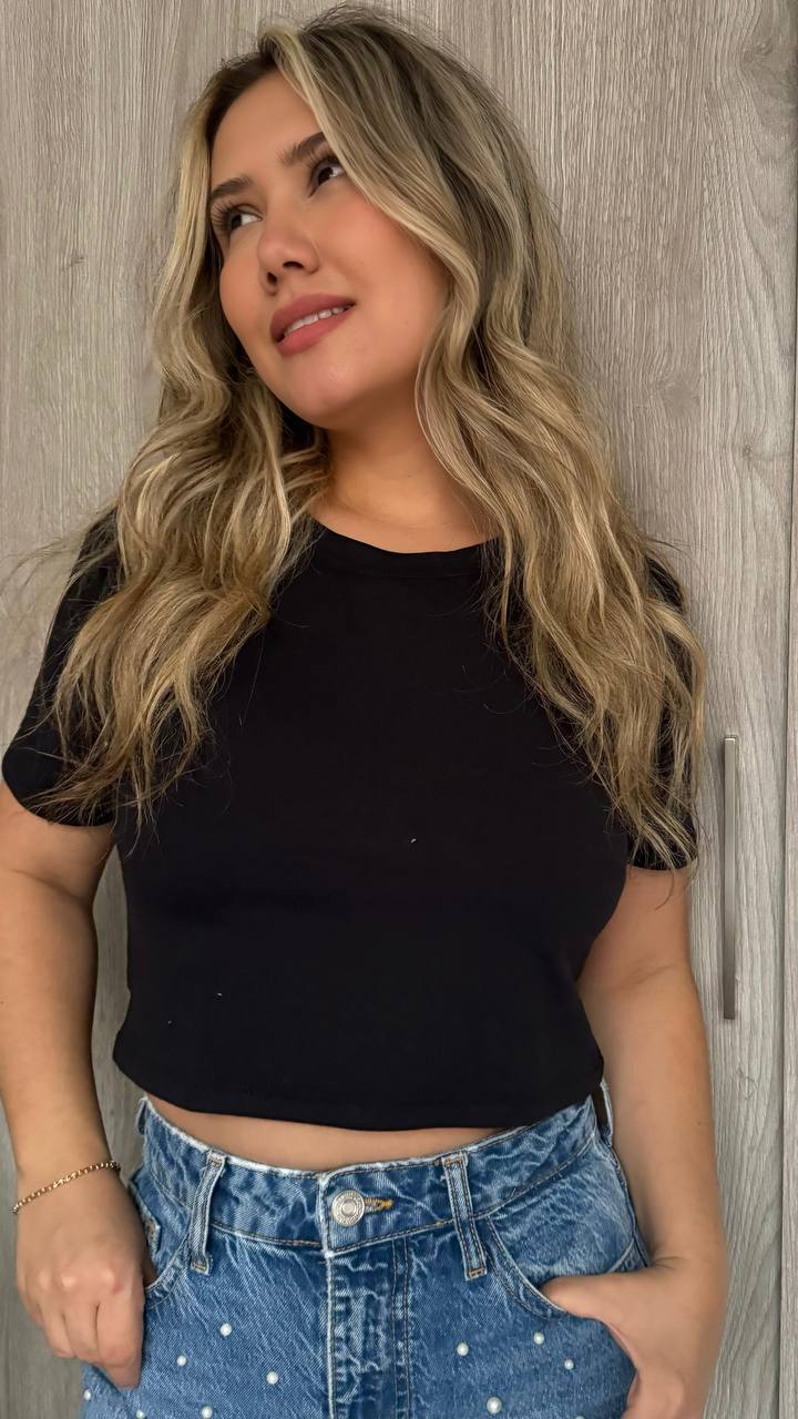 18025 BLUSA CORTA BURDA