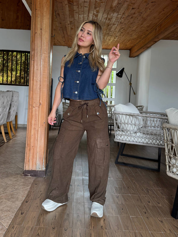 31000 PANTALON CORDOROY BOTONES