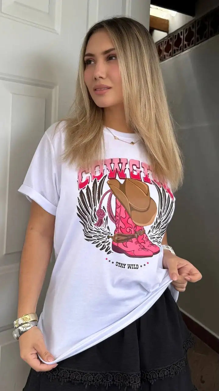 30953 BLUSA COW GIRL