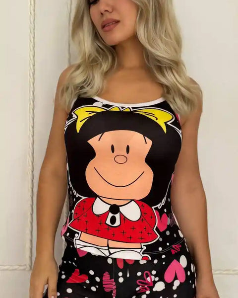 17049 PIJAMA TIRAS ANIMADA