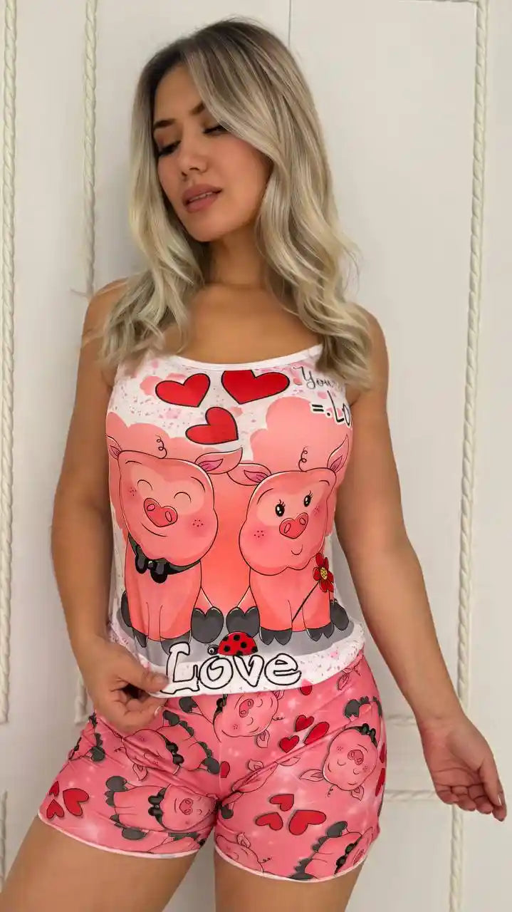 17049 PIJAMA TIRAS ANIMADA