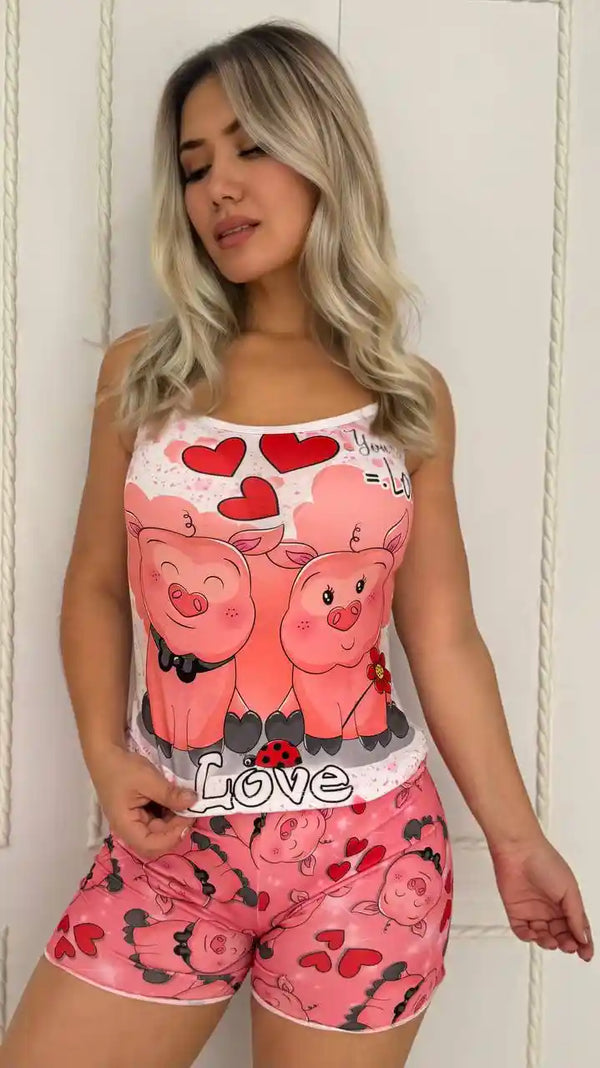 17049 PIJAMA TIRAS ANIMADA