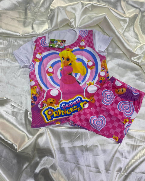 30770 PIJAMA SHORT ANIMADA NIÑA