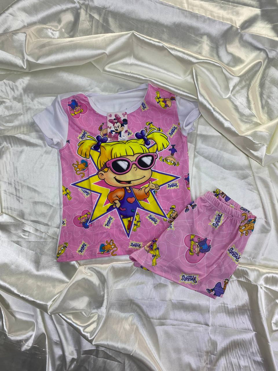 30770 PIJAMA SHORT ANIMADA NIÑA